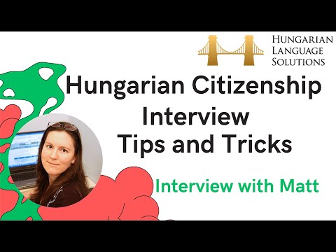 Learn Hungarian to get Hungarian Citizenship