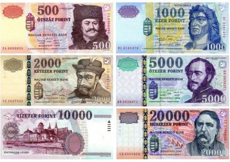 Currency in Hungary: forint notes