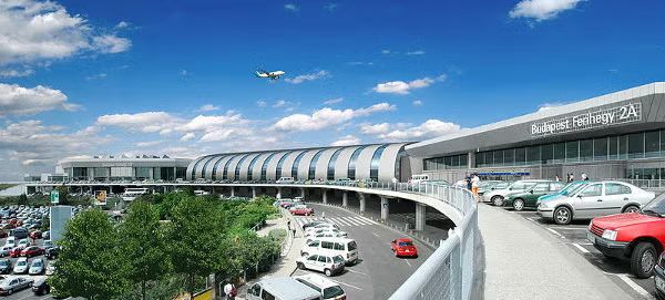 Medical tourism traveler arriving in Budapest through new 2026 direct North American flight.