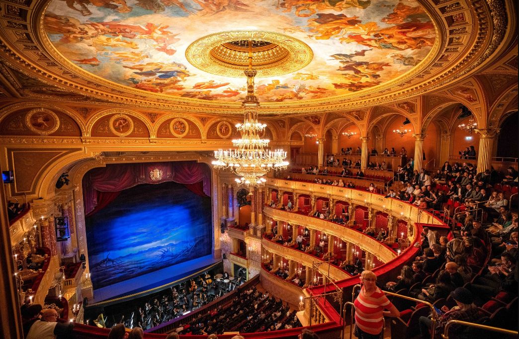 Opera House Budapest Hungary Interior